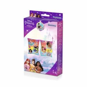 Rukavići za plivanje Princess. Narukvice od vinila za pomoć pri učenju plivanja, a idealne su za svu djecu koja vole Disney Princess likove.