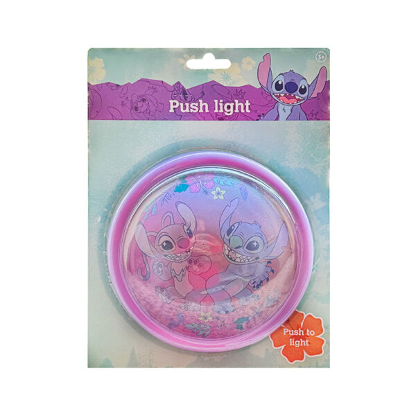 Dječja lampa na baterije (okrugla, promjera 14 cm) u 4 različita dizajna – Spiderman, Disney Princess, Disney Stitch i Paw Patrol. Radi na 4 AA baterije, pali se dodirom i idealna je za dječje sobe.