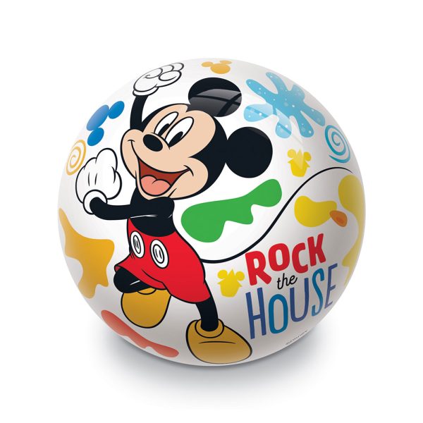 Mickey lopta PVC 23 cm talijanskog proizvođača MONDO izrađena je od kvalitetnog PVC-a, pogodna za igru na svim površinama i u svim vremenskim uvjetima. Idealna je za djecu svih uzrasta.