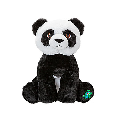 Pliš Eco Wild Life plišanci veličine cca 28 cm dostupni su u 6 modela – nosorog, panda, slon, tigar, lav i majmun. Izrađeni su od recikliranih plastičnih boca, sigurni za djecu stariju od 3 godine i u skladu s EU normama.