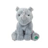 Pliš Eco Wild Life plišanci veličine cca 28 cm dostupni su u 6 modela – nosorog, panda, slon, tigar, lav i majmun. Izrađeni su od recikliranih plastičnih boca, sigurni za djecu stariju od 3 godine i u skladu s EU normama.