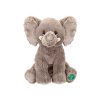 Pliš Eco Wild Life plišanci veličine cca 28 cm dostupni su u 6 modela – nosorog, panda, slon, tigar, lav i majmun. Izrađeni su od recikliranih plastičnih boca, sigurni za djecu stariju od 3 godine i u skladu s EU normama.