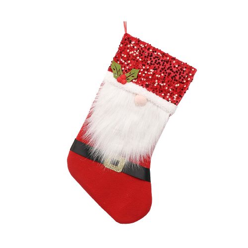 🎅 Božićna čarapa Djed Božićnjak dimenzija 43x20 cm – savršena za darivanje i dekoraciju doma. Unesite radost i božićnu tradiciju uz ovu šarmantnu čarapu!