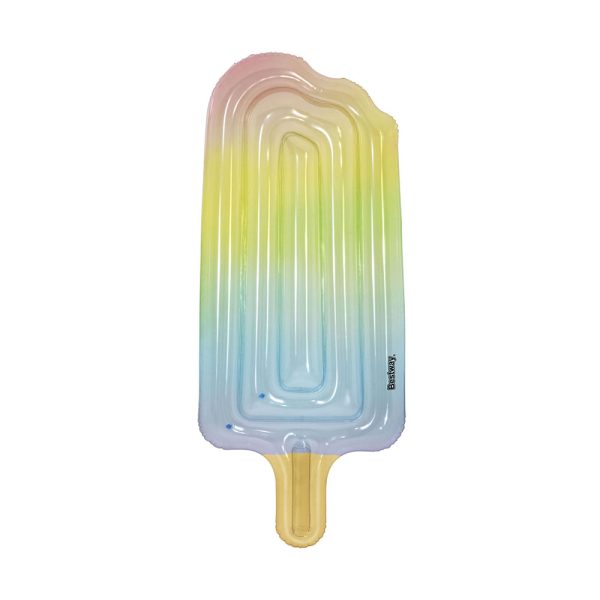 Osvježite ljeto s madracem Dream Popsicle u obliku sladoleda! Velik i udoban madrac od PVC materijala, savršen za bazen i plažu. Dimenzije 185 × 89 cm.