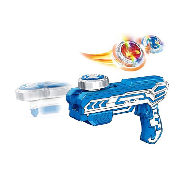 Unesi uzbuđenje u dječju igru! 🎯 Pištolj sa zvrkom Speed Top donosi brze dvoboje, puno smijeha i beskrajnu zabavu. 🚀