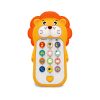 Zabavni muzički mobitel za bebe potiče razvoj sluha, vida i koordinacije kod najmlađih! Uz razne zvukove, melodije i svjetlosne efekte, ovaj šareni baby telefon pretvara igru u edukaciju. Dostupan u dva simpatična modela – lav i dinosaurus. 🦁🦕