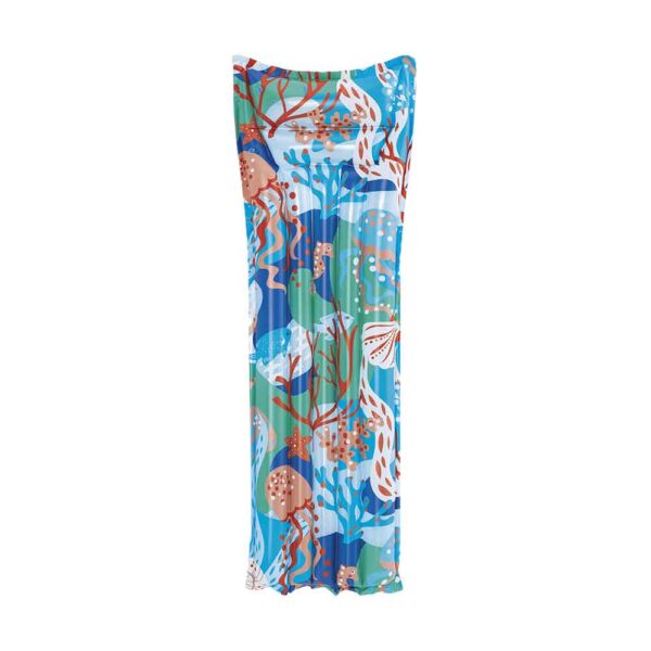 Madrac Fashion New Bestway dimenzija 183x69 cm dolazi u 2 moderna dizajna. Idealan napuhavajući madrac za bazen, more i plažu – savršen za opuštanje i sunčanje na vodi.