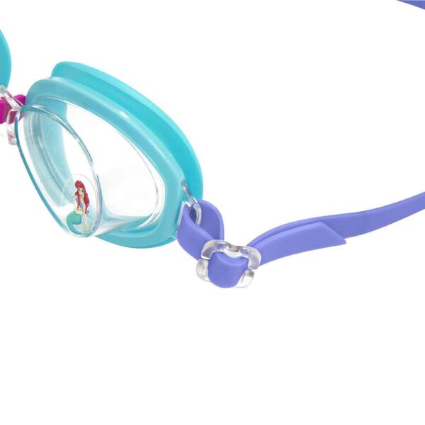 Dječje naočale za plivanje Little Mermaid Bestway s Disney Ariel motivom. Podesiva traka, udoban dizajn i namijenjene djeci 3+ godina za bazen i more.