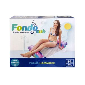 Madrac s mrežom Comfort Palms dimenzija 136x72 cm pruža maksimalnu udobnost tijekom opuštanja na vodi. Idealan za bazen i more, s mrežastim središnjim dijelom koji omogućuje ugodno rashlađivanje tijekom sunčanja i plutanja.