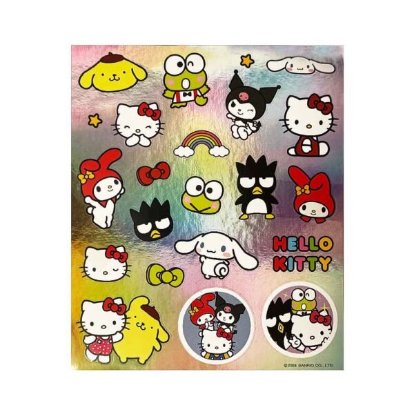 Hello Kitty Fluffy Diary Set uključuje plišani dnevnik, 3 mini gel olovke i dekorativne naljepnice s Hello Kitty and Friends motivima. Savršen kreativni poklon za djecu.