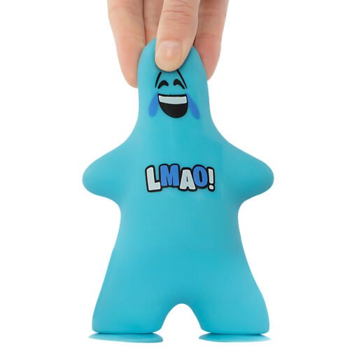 SQUISHY Stuck Dudes je mekana antistres igračka veličine 11 cm s ljepljivim prijanjalicama. Može se stiskati, rastezati i lijepiti na glatke površine. Zabavna igračka za djecu stariju od 3 godine.