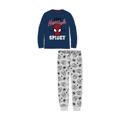 Pidžama Spiderman izrađena je od 100% pamuka i pruža iznimnu udobnost tijekom spavanja. Komplet se sastoji od tamnoplave majice dugih rukava i dugih hlača s motivima Spider-Mana, a dostupan je u veličinama 98/104, 110/116 i 122/128.
