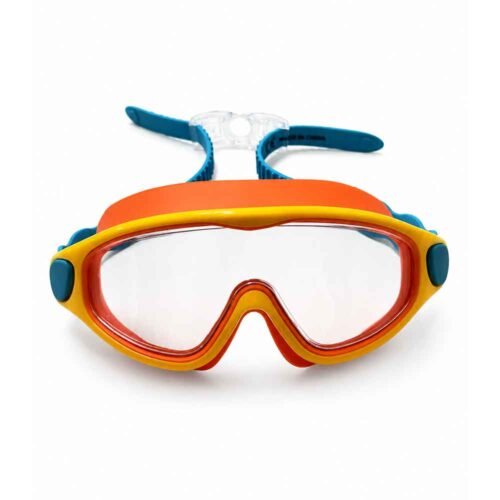 maska-surf-junior-2 Maska za plivanje Surf Junior izrađena je od kvalitetnog silikona te pruža udobno prianjanje i odličnu preglednost pod vodom. Idealna je za more, bazen i dječje ronjenje.