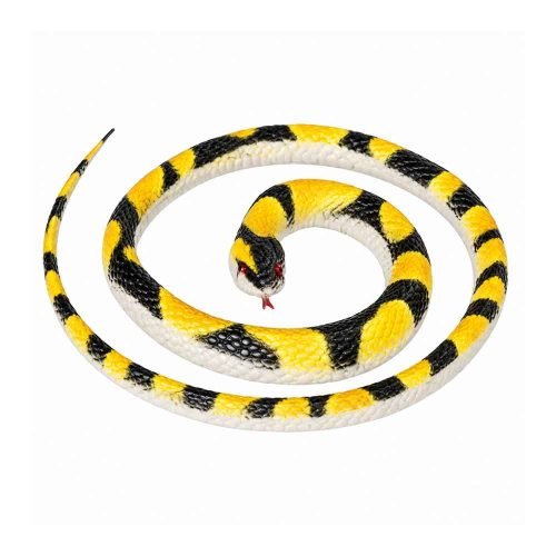 rastezljiva-zmija-75cm-3 Rastezljiva i savitljiva zmija realističnog izgleda, duljine približno 75 cm. Dostupna je u šest različitih boja i uzoraka. Model se isporučuje ovisno o raspoloživosti.