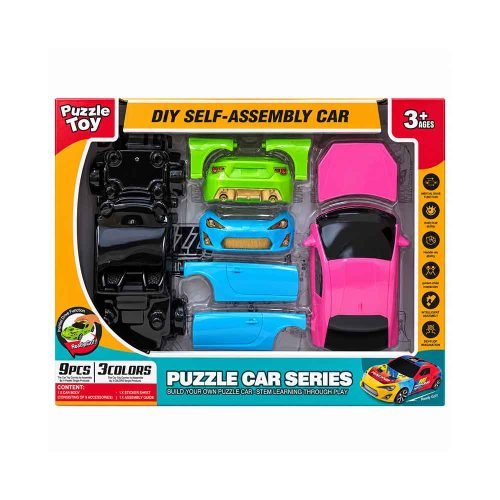 diy-puzzle-car-visebojni-auto-pakiranje Auto za sastavljanje DIY višebojni