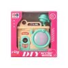 Kućica DIY Fantastic Scene Styling House – krem salon s mint zelenim i ružičastim detaljima