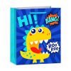 Vrećica Dino Cartoon s motivom dinosaura 30 × 42 cm – model 1