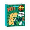 Vrećica Dino Cartoon s motivom dinosaura 30 × 42 cm – model 3